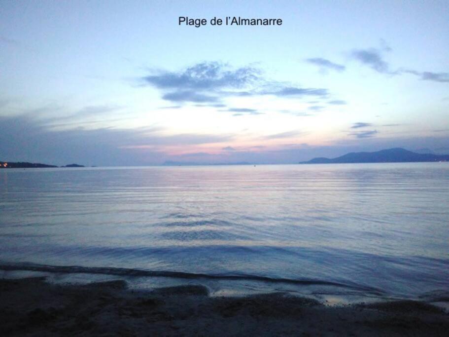 T2: 45M2 :4 Places :Independant Dans Villa Hyeres Bagian luar foto